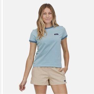 Patagonia P-6 Label Organic Ringer T-Shirt - Women's